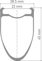 DT Swiss ERC 1400 DICUT Laufrad 700C CL 45 142/12mm HG XDR