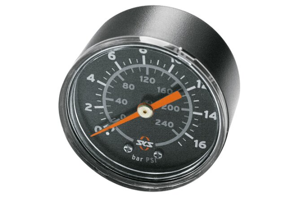 SKS Manometer Q 50 mm zu Pumpen Rennkompressor
