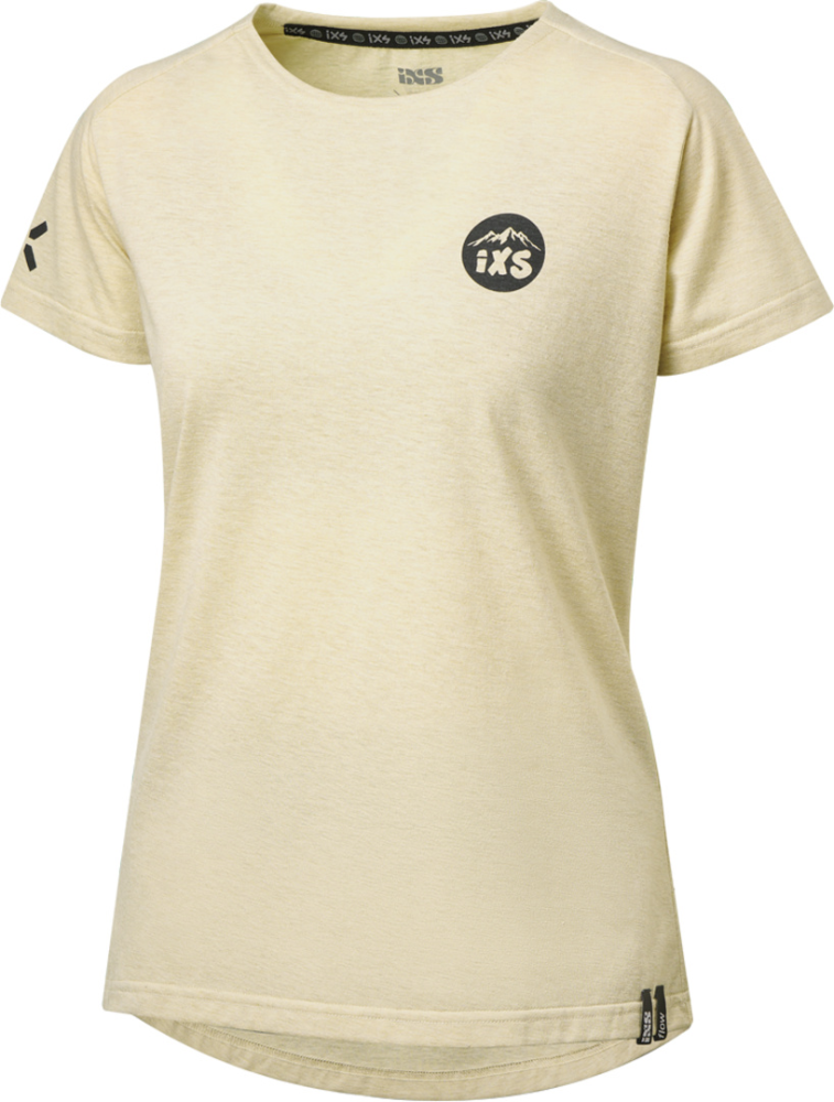 IXS Damen Flow 1.2 Tech Tee sand 38