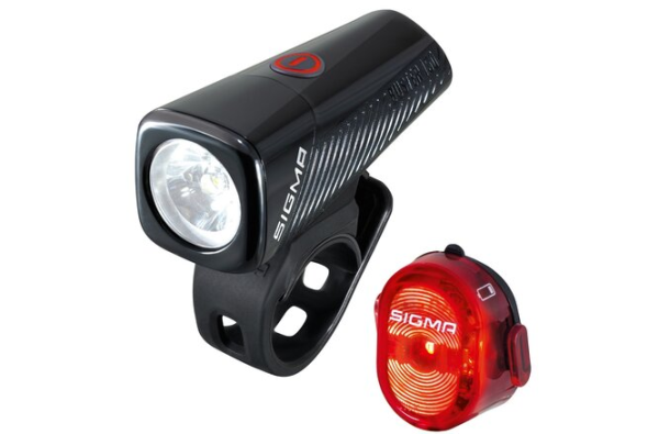 SIGMA SPORT Sigma Lichtset Buster 150 FL & Nugget II Flash schwarz