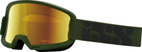 IXS Goggle Hack olive/ mirror gold one-size