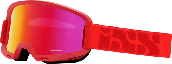 IXS Goggle Hack Rennrot OS