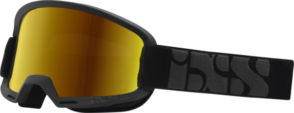 IXS Goggle Hack schwarz OS