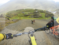 IXS Goggle Hack schwarz OS