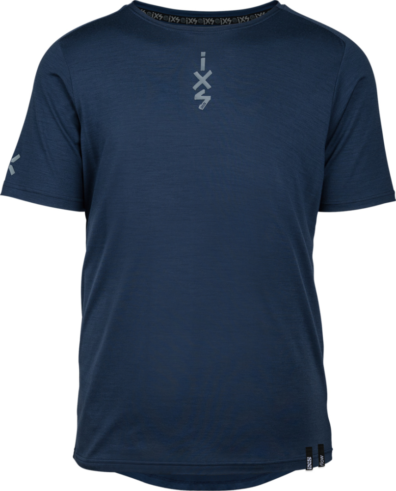 IXS Flow Merino Jersey marine M