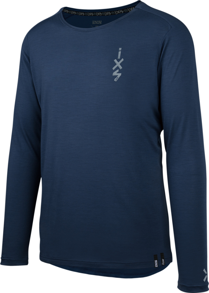 IXS Flow Merino Langarm Jersey marine L