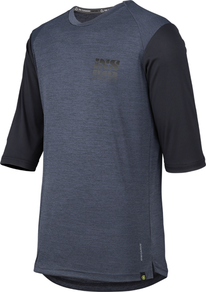 IXS Carve X Jersey schwarz-solid schwarz XXL