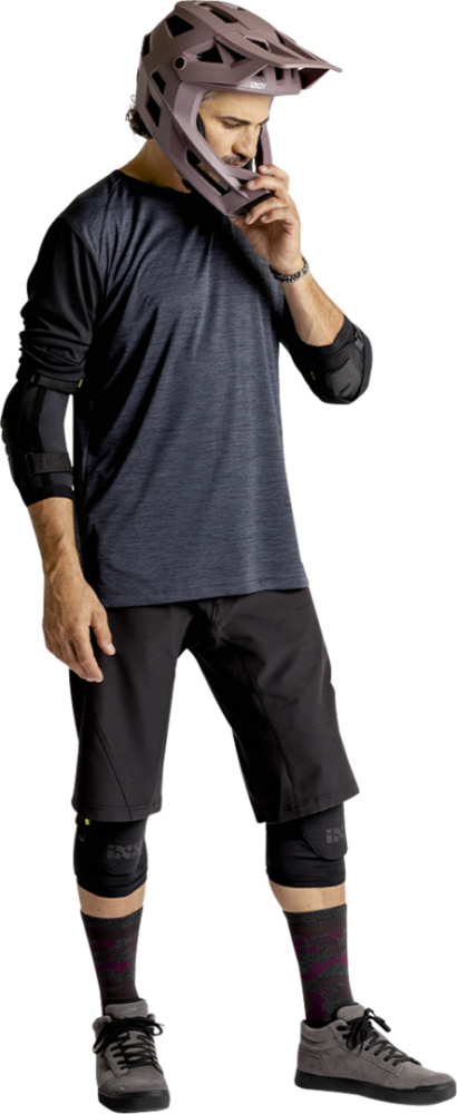 IXS Carve X Jersey schwarz-solid schwarz XXL