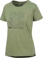 IXS Women' s Flow Contour Tech Tee olive 42