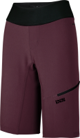 IXS Women' s Carve Hip-Hugger Shorts raisin 38