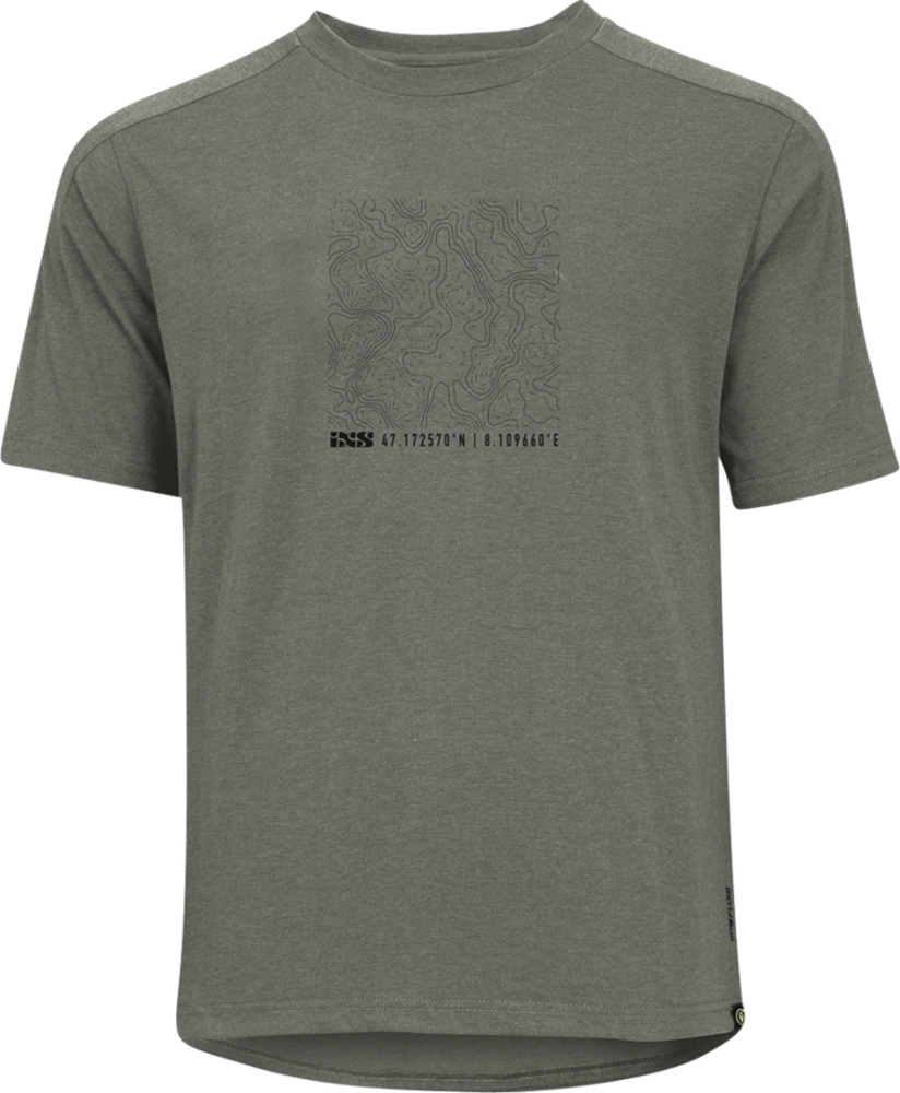 IXS FlowTech Kids Tee (contour) graphite KS