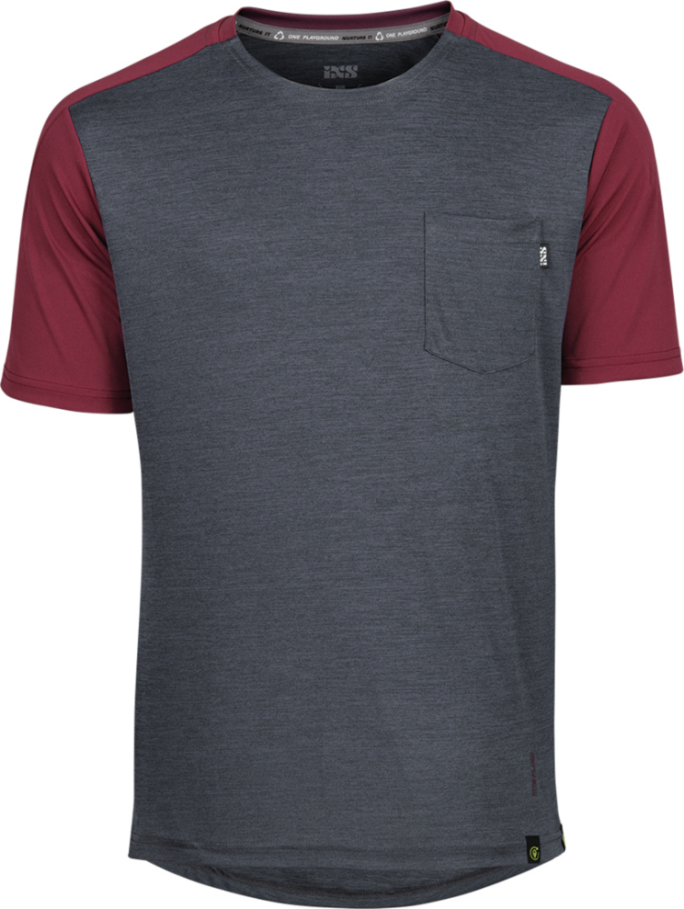 IXS Flow X Kids Jersey raisin KS (Kinder S)