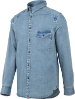 IXS Carve Digger Organic Shirt washed blue XL