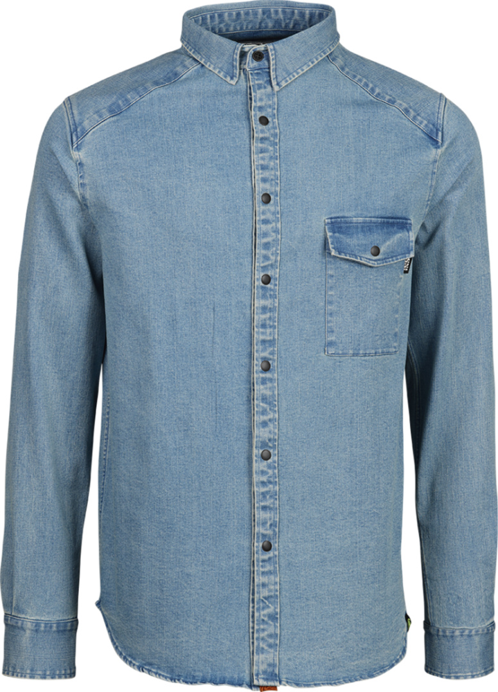 IXS Carve Digger Organic Shirt washed blue XL