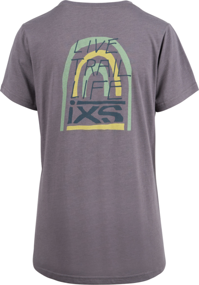 IXS Damen Arch Organic Tee dirty purple 38