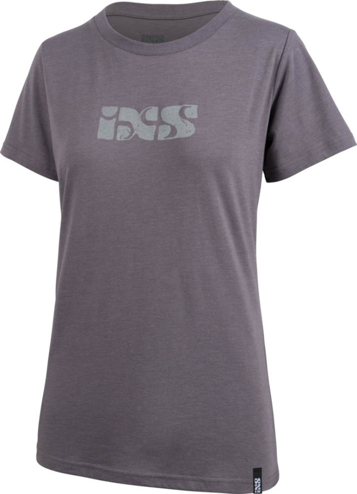 IXS Damen Brand Organic 2.0 Tee dirty purple 42