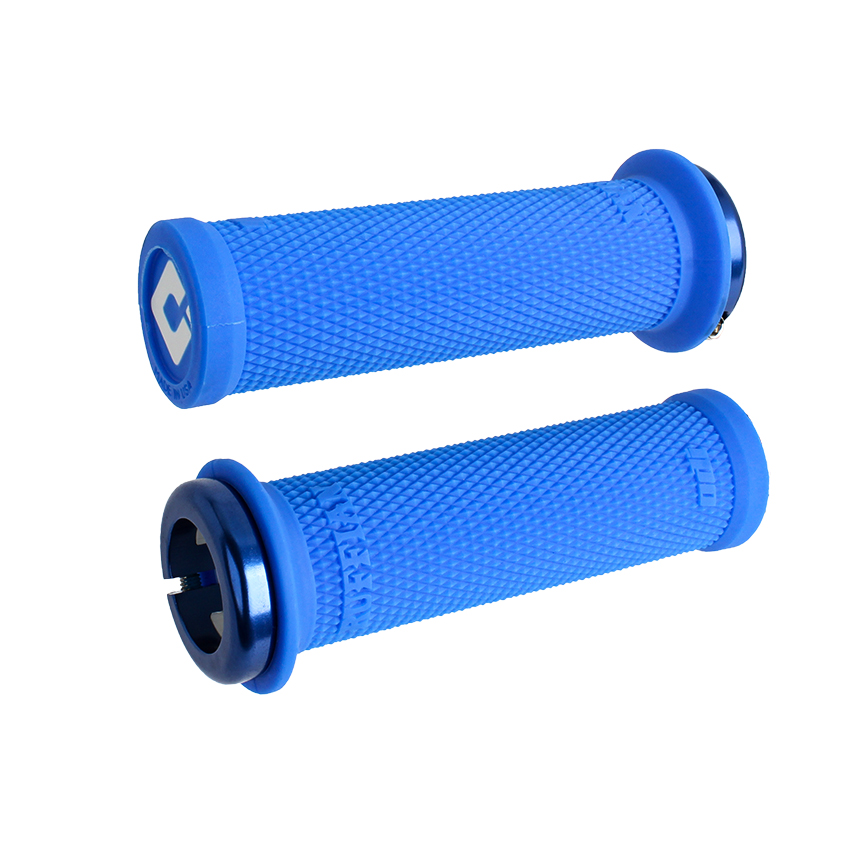 ODI Ruffian Mini V2.1 Lock-On Griff. Medium Blue.