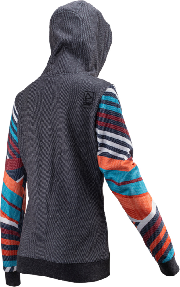 Leatt Premium Women Zip-Hoodie stripes XS
