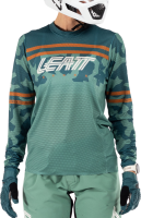 Leatt MTB Gravity 4.0 Jersey Women lagoon L