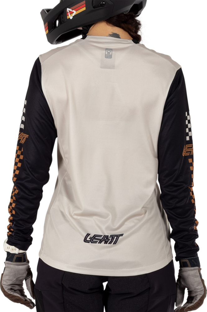 Leatt MTB Enduro 4.0 Jersey Women cream XL