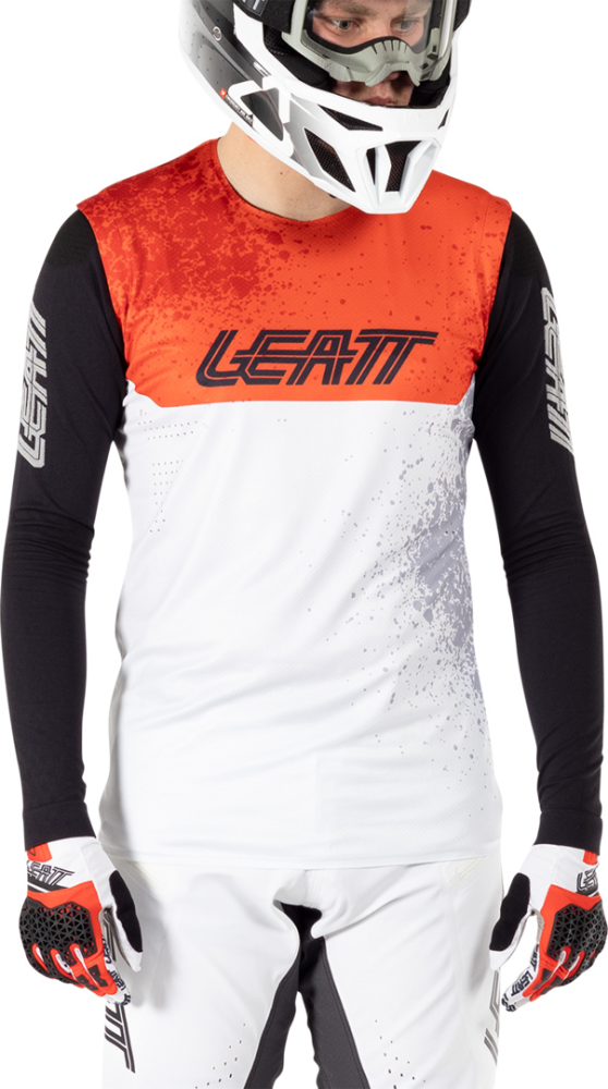 Leatt MTB Gravity 5.0 Jersey white XL