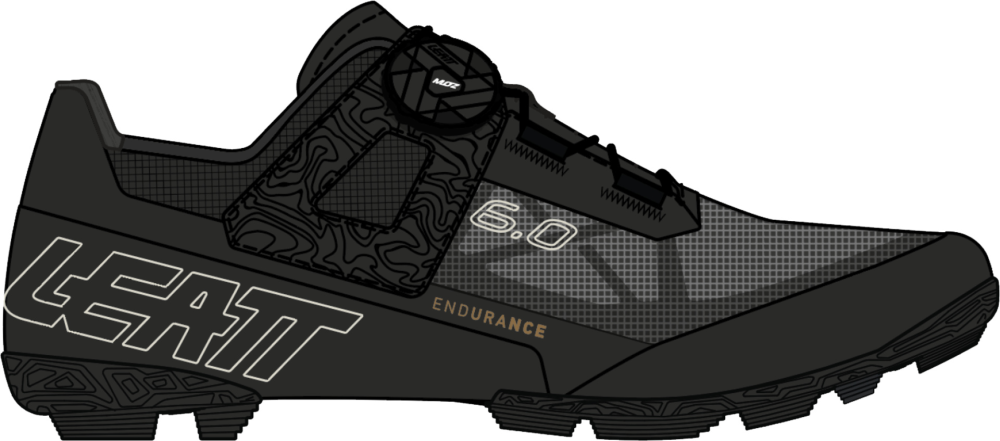 Leatt ProClip 6.0 Endurance Shoe black 455
