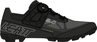 Leatt ProClip 6.0 Endurance Shoe black 455