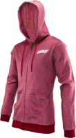 Leatt Zip Hoodie Premium V25 ruby M
