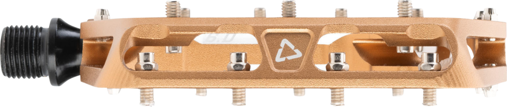 Leatt Pedals AllMtn 6.0 Flat #Wide 114x107mm Frost Bronze