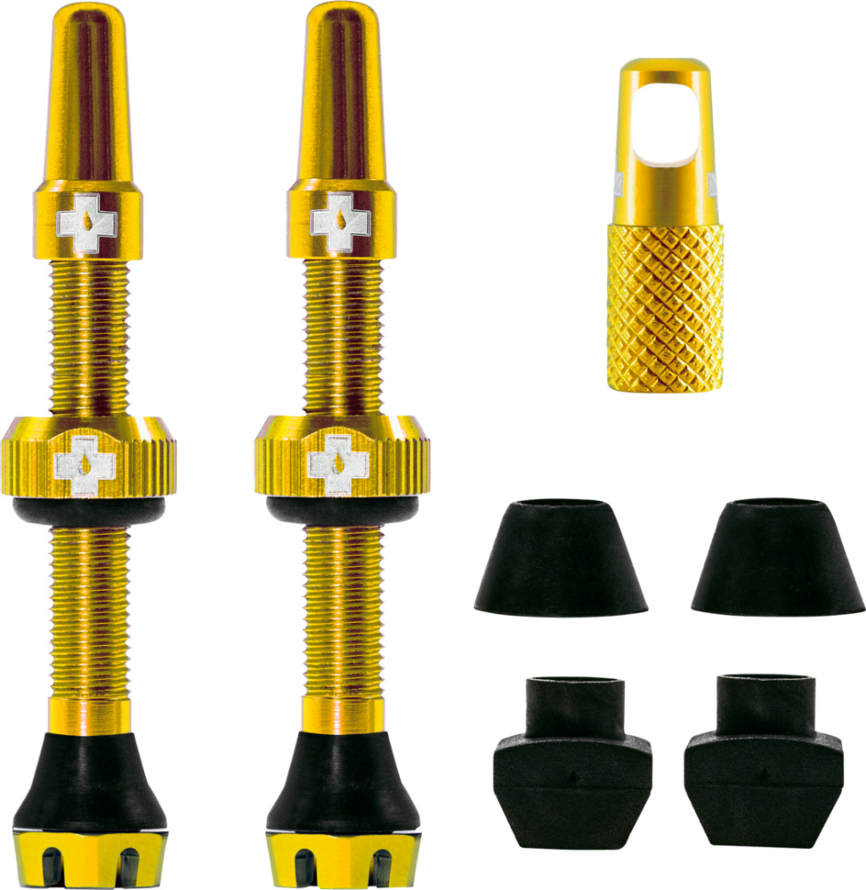 Muc-Off V2 Tubeless Valve Kit 44mm/gold