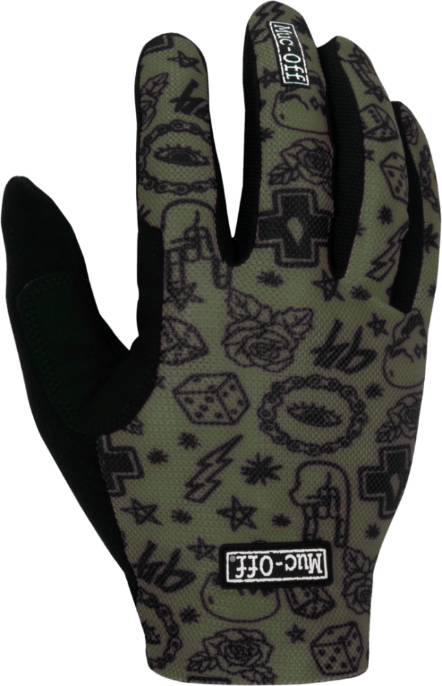 Muc-Off Lightweight Mesh Ride Gloves - Green green XL