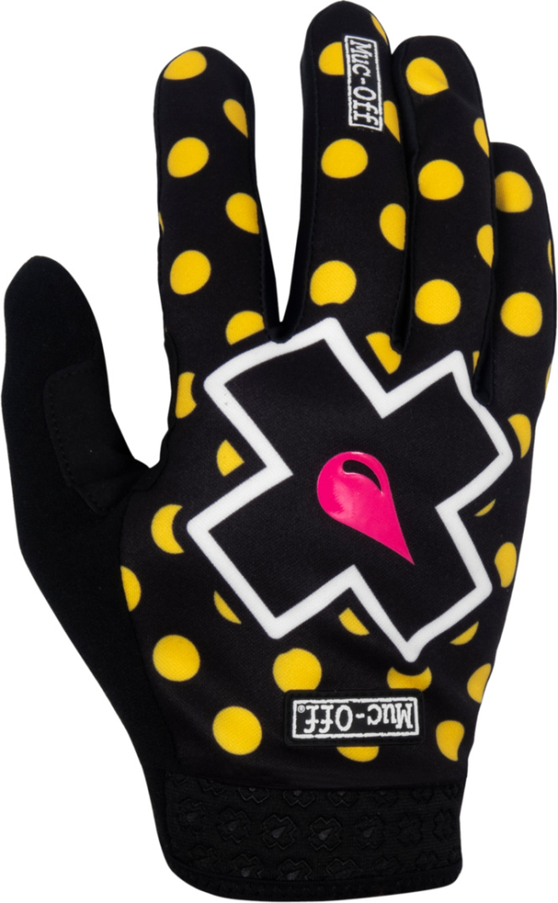 Muc-Off MTB Rider Gloves gelb-polka M