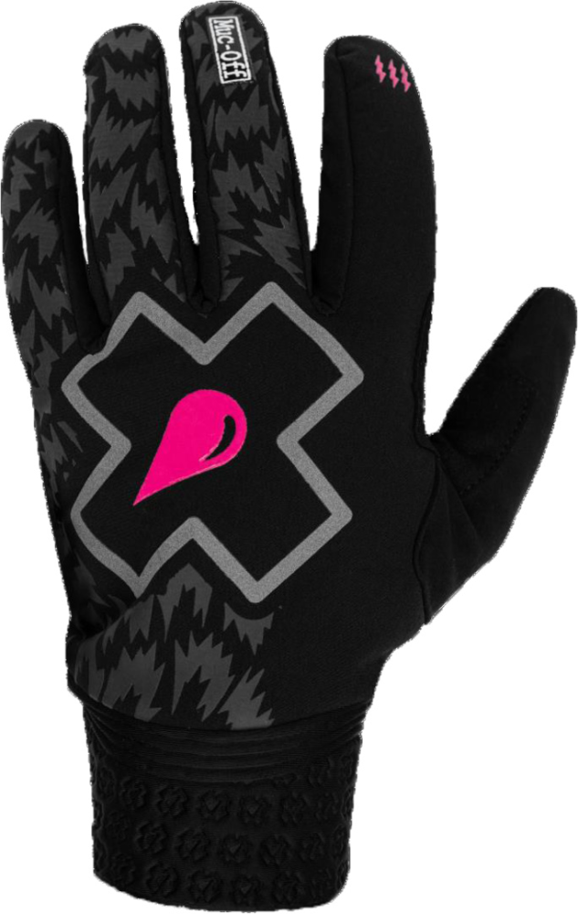 Muc-Off Winter Rider Gloves black/grey bolt XL