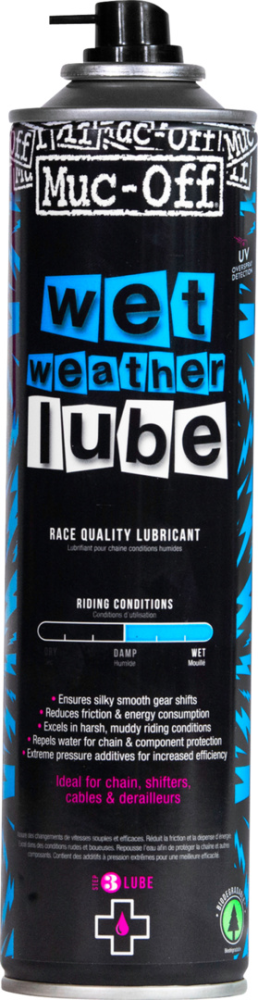 Muc-Off Wet Weather Lube Aerosol 400ml