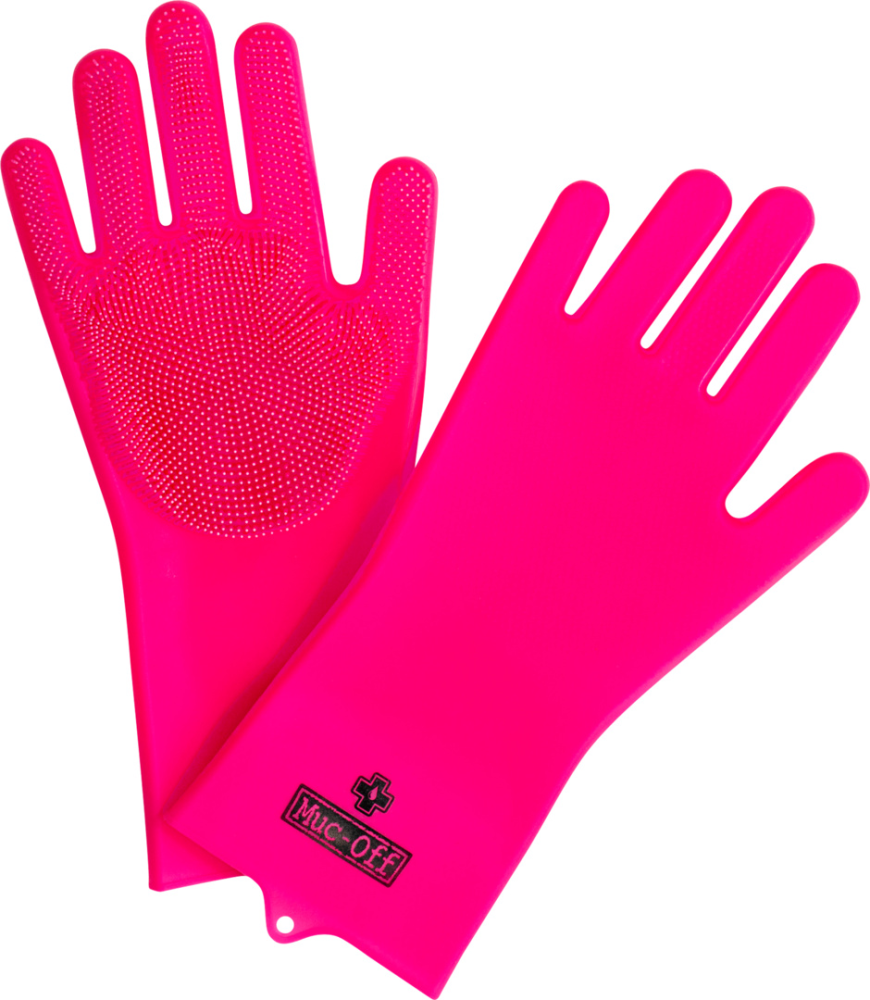Muc-Off Deep Scrubber Gloves Pink L