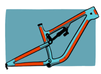 RIDE WRAP Covered Protection - eMTB Kit glanz