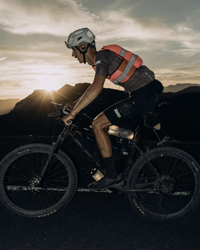 Albion Cycling Visibility Cargo Vest (Hi-Vis Orange/Reflective)