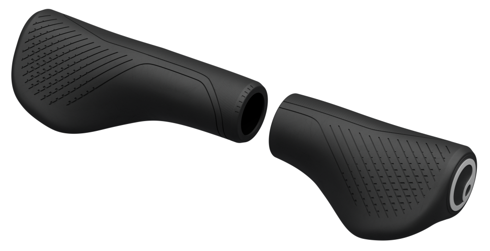 Ergon Lenkergriffe GS1 Evo Single Twist Shift black
