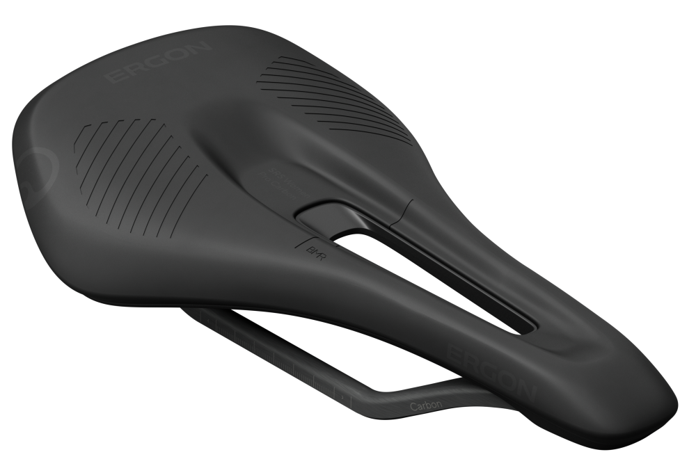Ergon Sattel SRS Pro Carbon Lady S/M mit Öffnung black