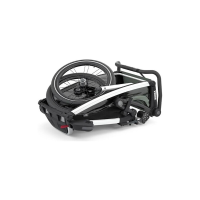 Thule Kinderanhänger CHA LITE 2 Agave Alu/Agave (Bike+Stroll)