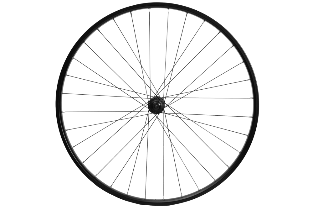 Schürmann YAK Disc Laufrad vorne 29" 622x25 Deore HBM5100B 100mm Center-Lock QR schwarz