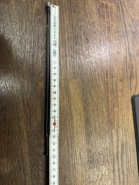 Mavic Speiche Mavic Crossmax 241 flach schwarz