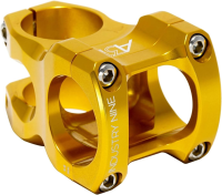 INDUSTRY NINE A35 Stem - Gold Body - Gold Faceplate - 40mm - Steel Bolts