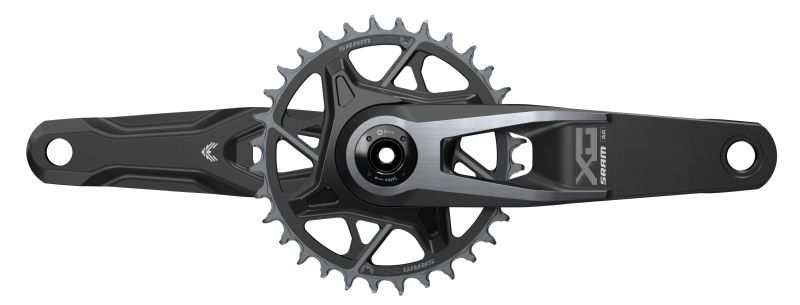 SRAM Kurbel X0 Eagle T-Type 32Z 170mm Q174 CL55 DUB MTB Wide Alu Black