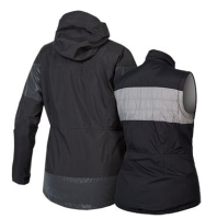 Endura Damen Urban Luminite 3 in 1 Jacke II: Schwarz - L