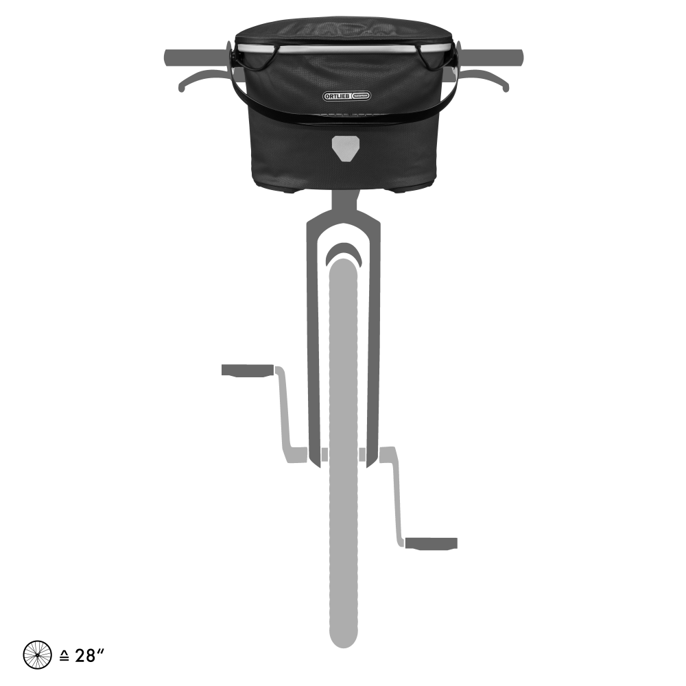 Ortlieb Up-Town 17,5 L black