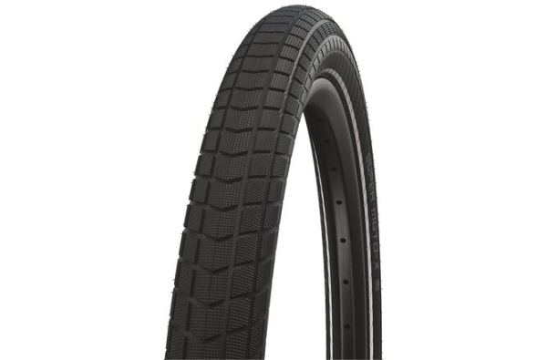 Schwalbe Pneu Super Moto-X 27.5x2.40 Starr mit Reflexstreifen black