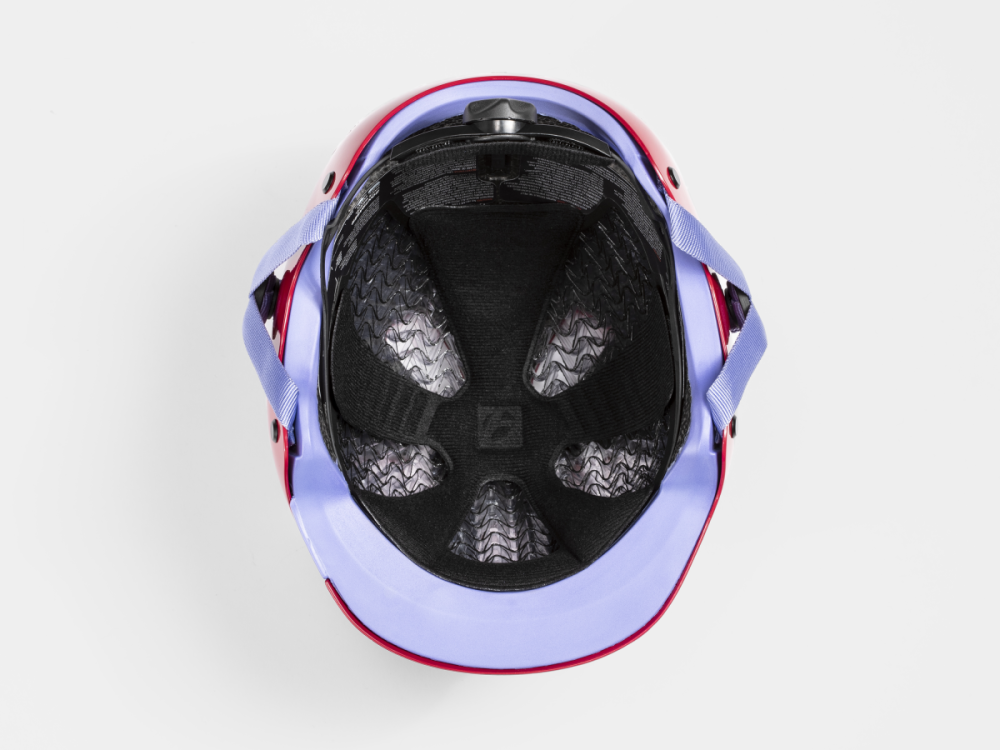 BONTRAGER Helm Jet WaveCel Child Magenta/UltraViolet CE