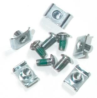 Ortlieb QL1 screw set for 4 and 5-hole brackets