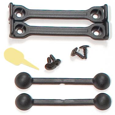 Ortlieb Outer-Pocket Mounting-Set black